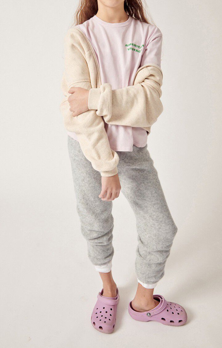 american vintage Jogging enfant Razpark - POLAIRE CHINE Gris - H23