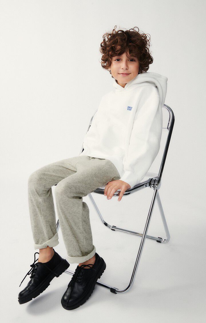 American Vintage Jogging Enfant Ruzy - GRIS CLAIR CHINE Gris - E24