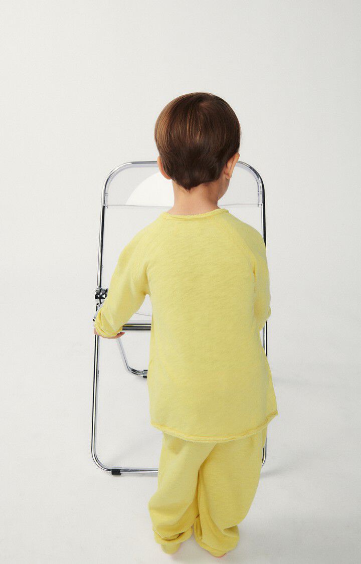 American Vintage Jogging Enfant Sonoma - BANANE VINTAGE Jaune - E24
