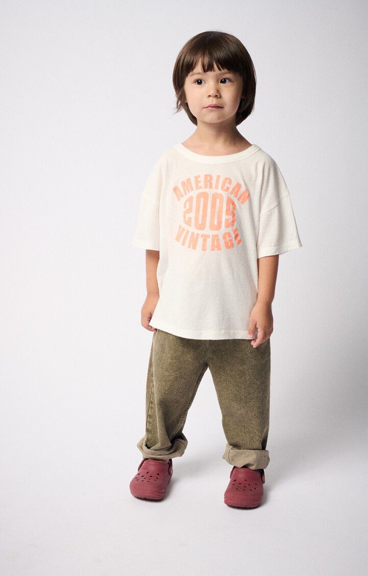 american vintage Jogging enfant Uzatown - OLIVE Vert - E25