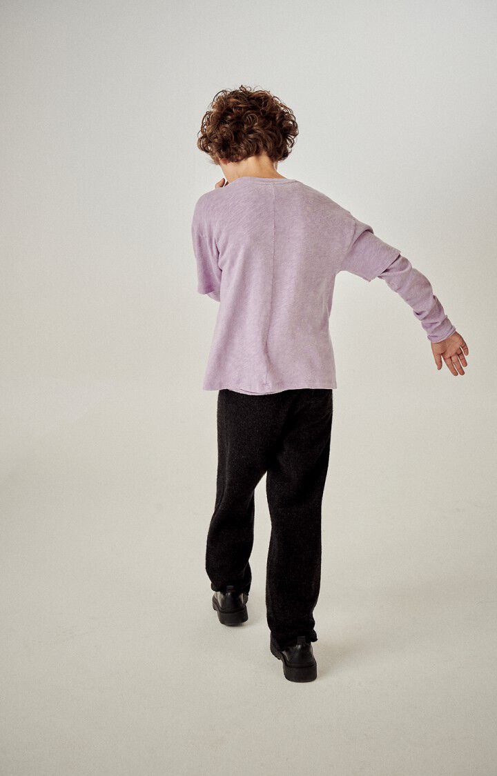 American Vintage Jogging Enfant Zyrobow - CHARBON CHINE Noir - H23