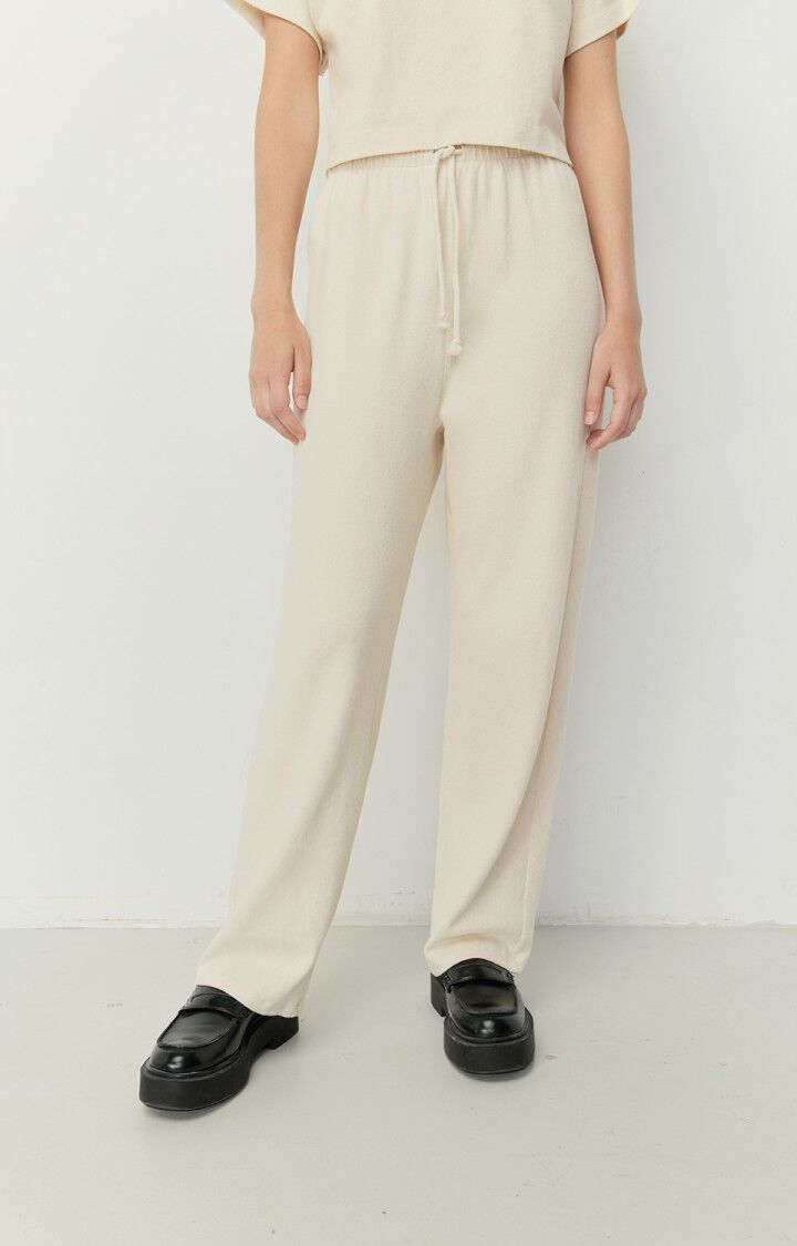 american vintage Jogging femme Afing - ECRU Beige - E23