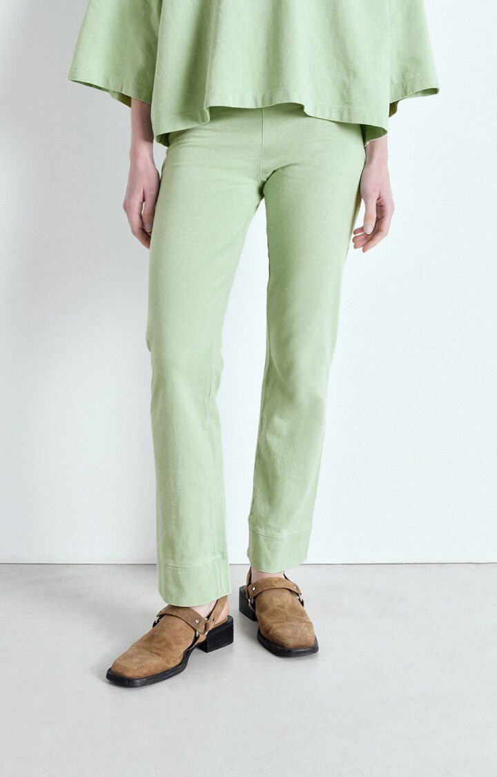 american vintage Jogging femme Afoma - AMANDE VINTAGE Vert - E25