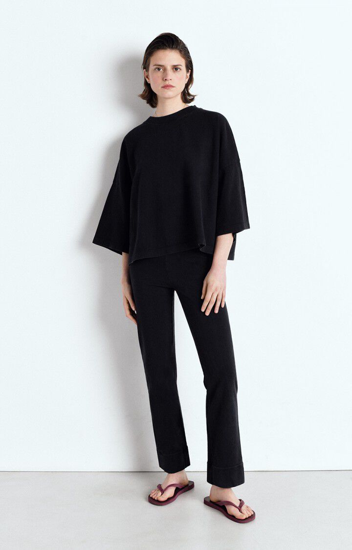 American Vintage Jogging Femme Afoma - TENEBRE VINTAGE Noir - E25