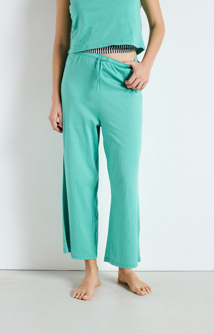 american vintage Jogging femme Apoly - MENTHE A L'EAU Vert - E25