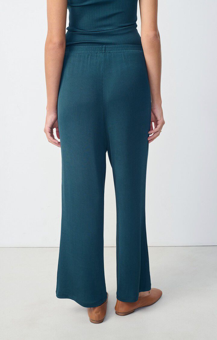 American Vintage Jogging Femme Azyro - PETROLE Bleu - H24