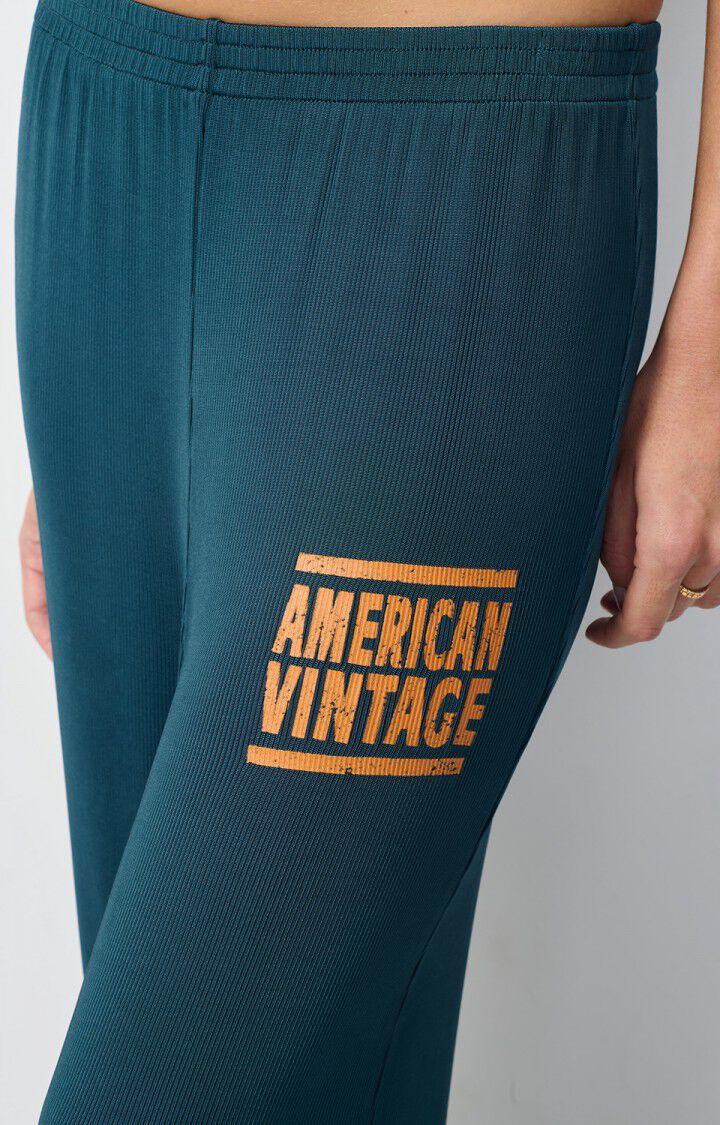 American Vintage Jogging Femme Azyro - PETROLE Bleu - H24