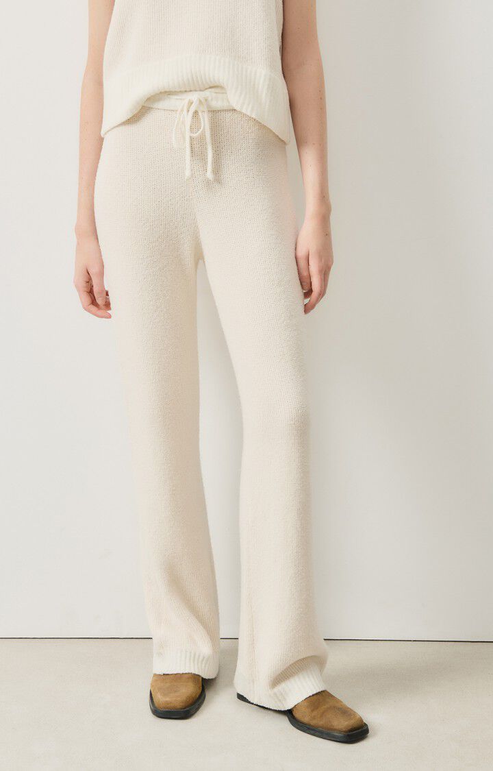 american vintage Jogging femme Blimy - ECRU Beige - H24