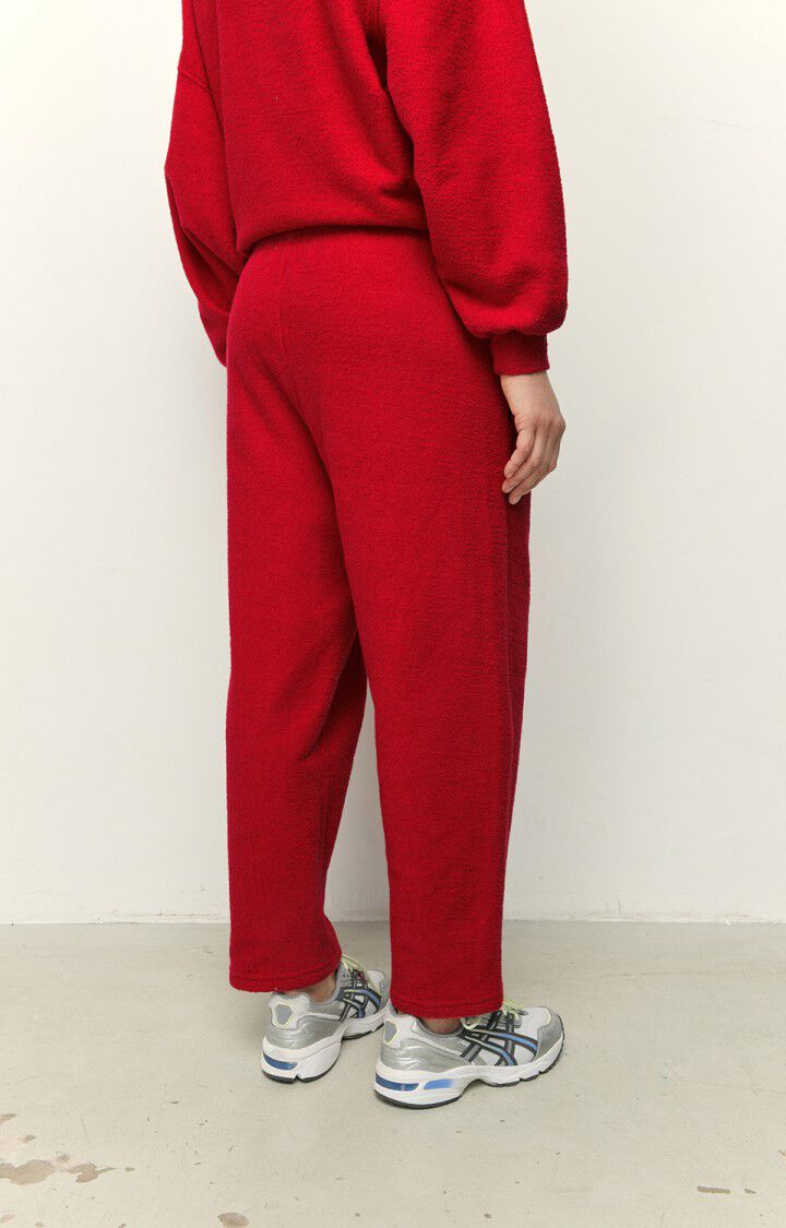 American Vintage Jogging Femme Bobypark - COQUELICOT Rouge - E22