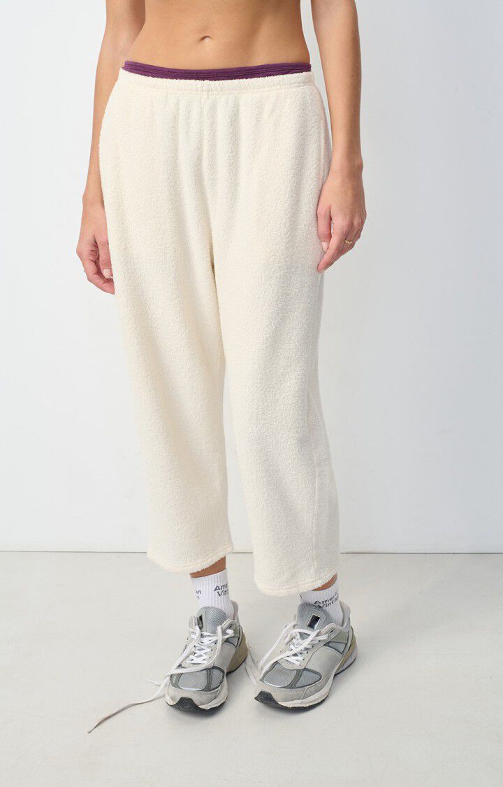 american vintage Jogging femme Bobypark - ECRU Beige - E25