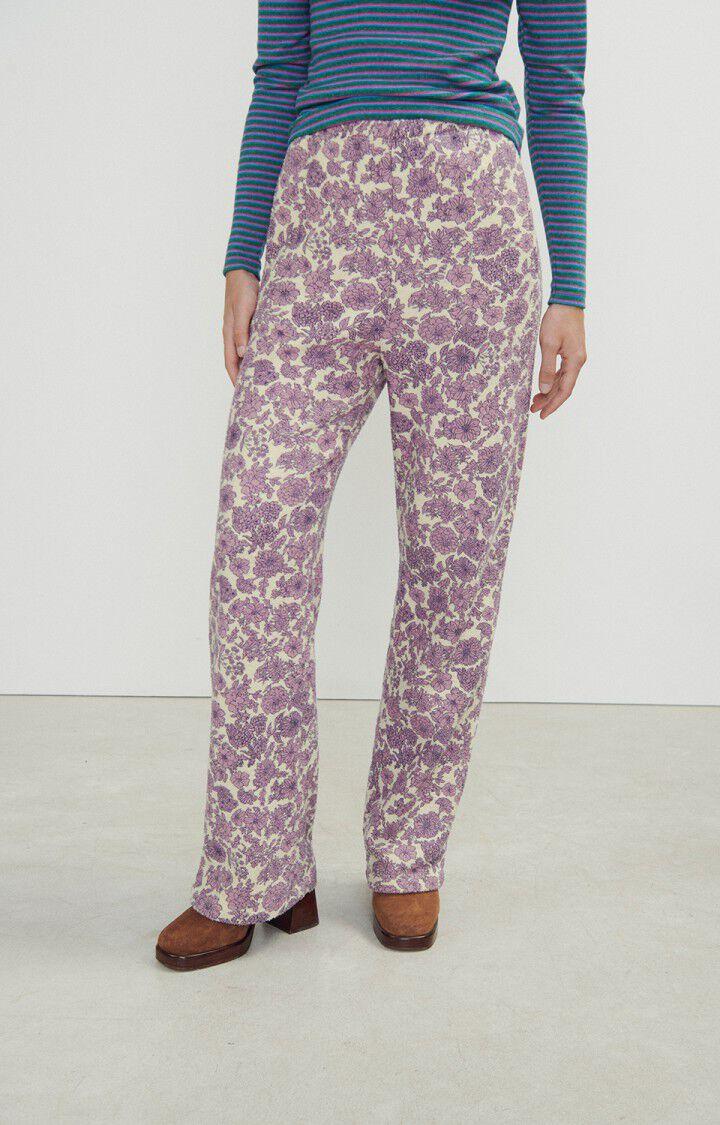 american vintage Jogging femme Bobypark - JEANNE Violet - H23