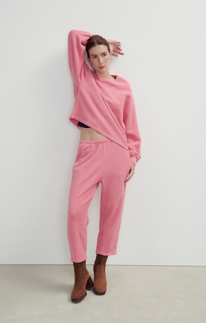 American Vintage Jogging Femme Bobypark - TENDRESSE CHINE Rose - E24