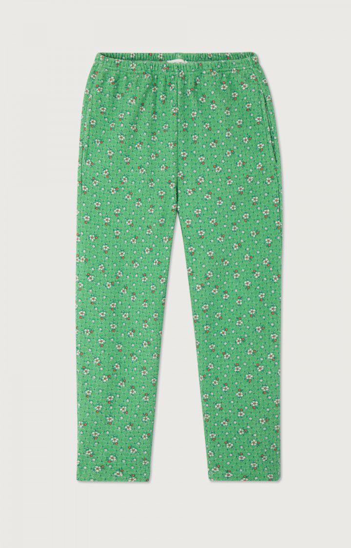 american vintage Jogging femme Bobypark - YVETTE Vert - E24B
