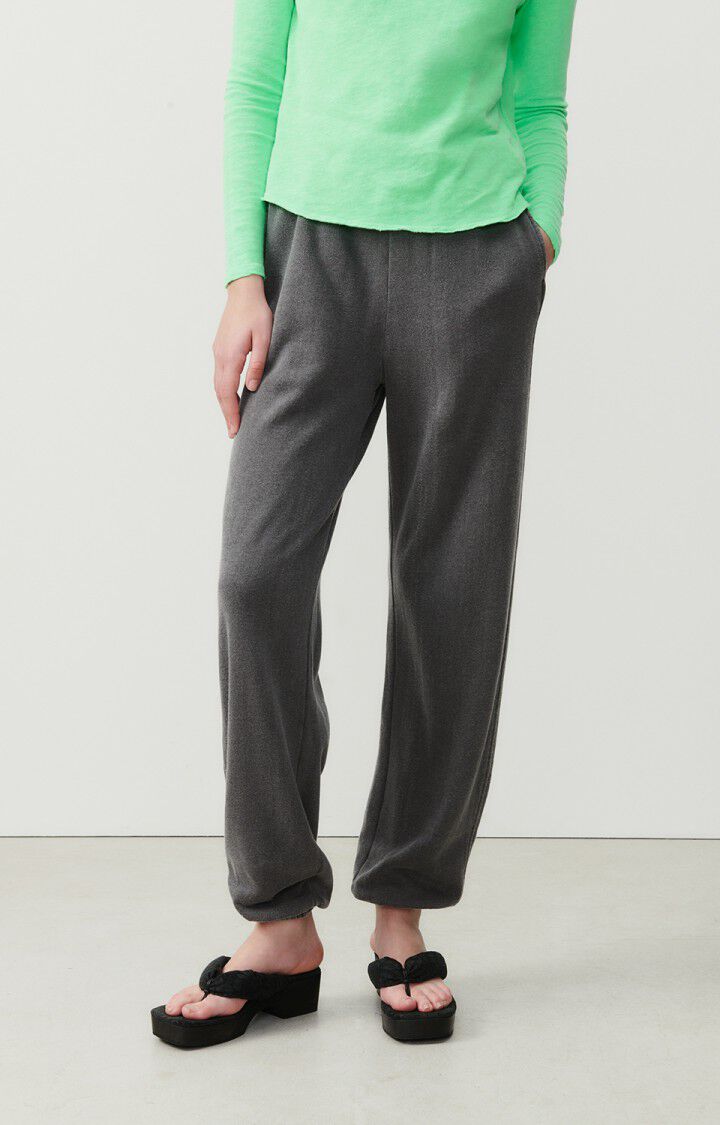 american vintage Jogging femme Dafstreet - CARBONE VINTAGE Noir - E24