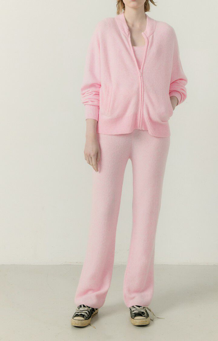 american vintage Jogging femme Damsville - DRAGEE CHINE Rose - E23