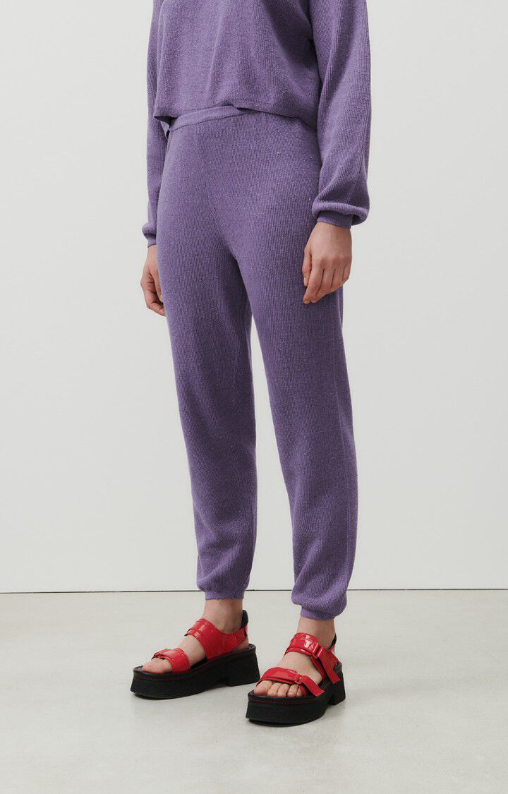 american vintage Jogging femme Dozborow - VIOLET CHINE Violet - E23