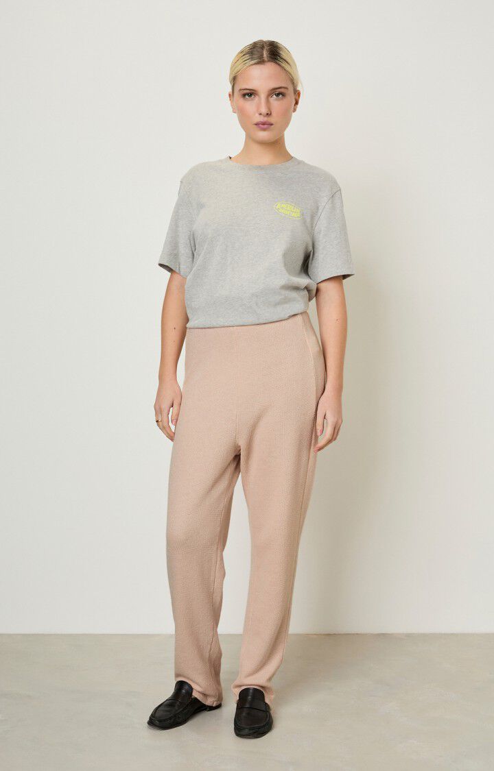 American Vintage Jogging Femme Edalove - ROSE CLAIR CHINE Rose - E22