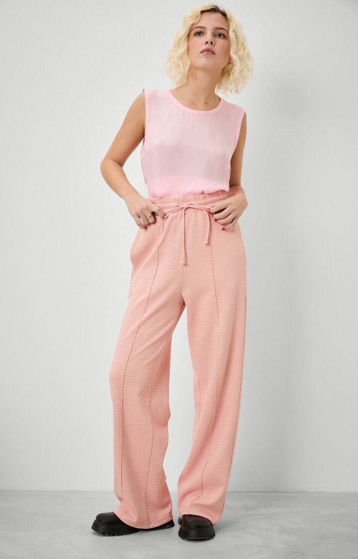 american vintage Jogging femme Ellan - GLYCINE Rose - H22