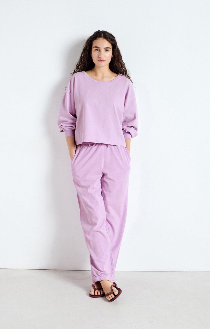 American Vintage Jogging Femme Fazy - ORCHIDEE VINTAGE Violet - E25