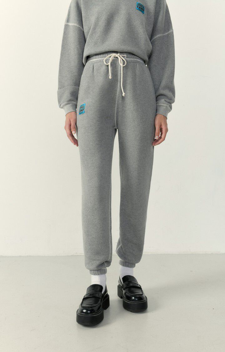 American Vintage Jogging Femme Gupcity - GRIS CHINE Gris - H22