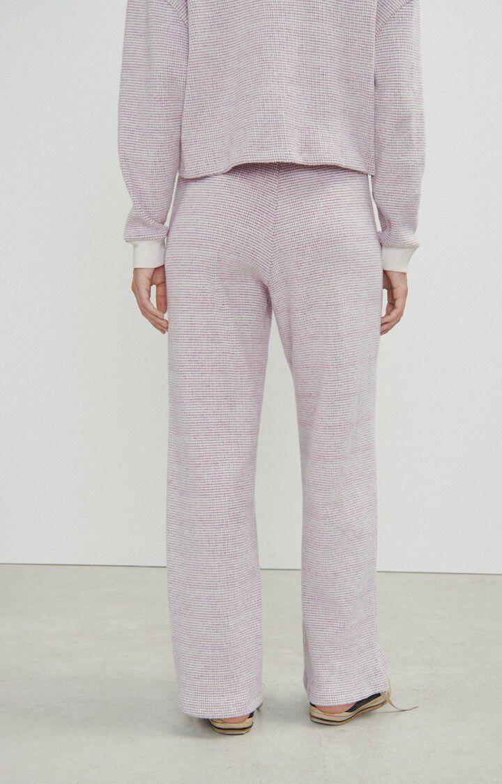 American Vintage Jogging Femme Gykotown - CARREAUX ULTRA VIOLET Violet - H23