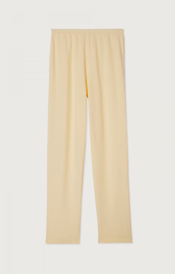 american vintage Jogging femme Hapylife - BLOND VINTAGE Jaune - E23B