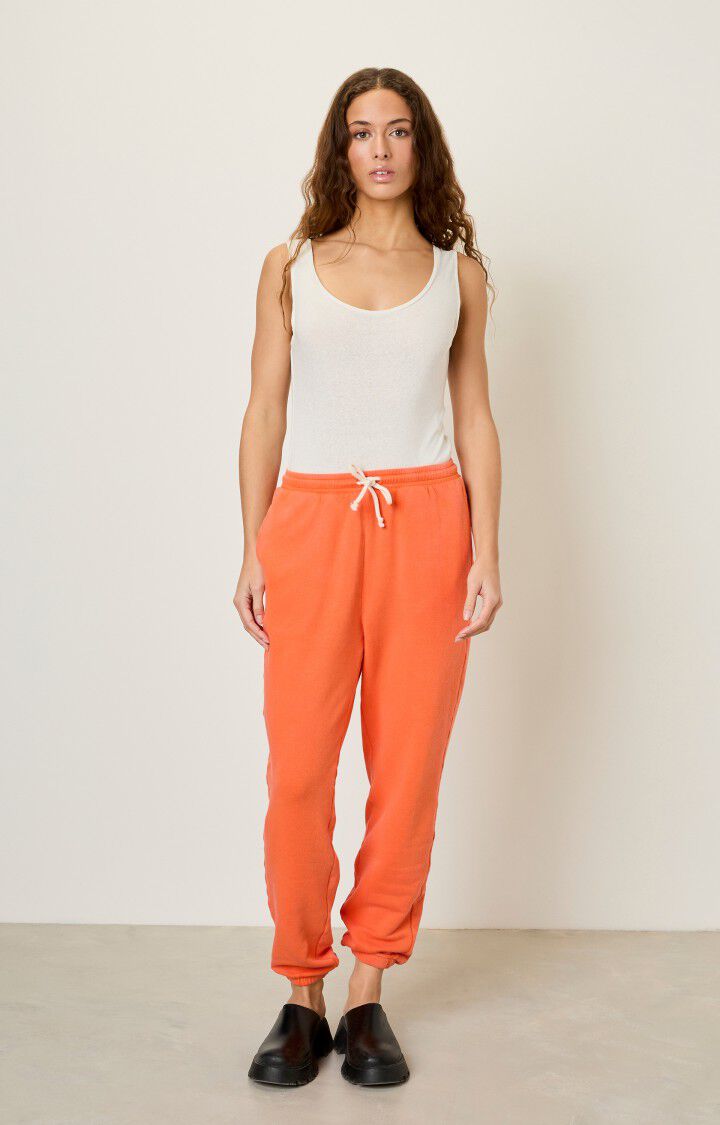 American Vintage Jogging Femme Hapylife - BRAISE VINTAGE Orange - E23