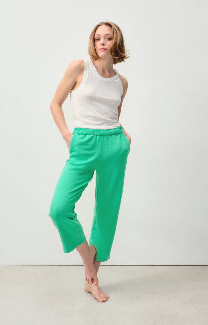 American Vintage Jogging Femme Hapylife - CHLOROPHYLLE VINTAGE Vert - E24