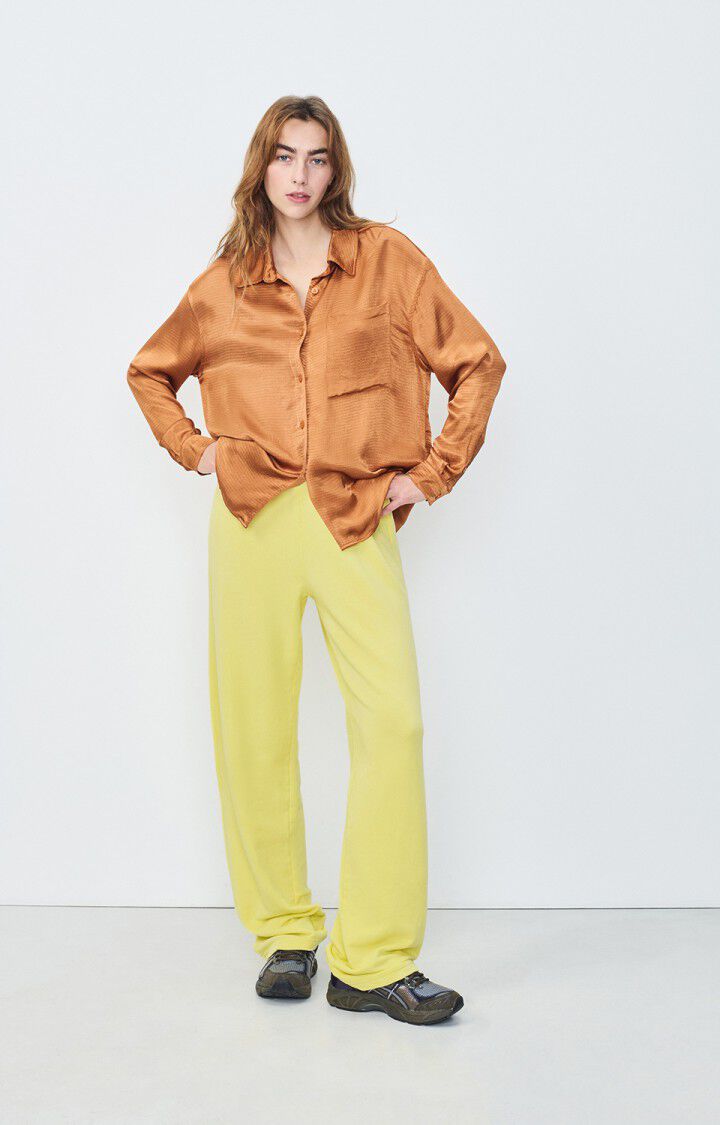 American Vintage Jogging Femme Hapylife - CITRONNADE VINTAGE Jaune - E22