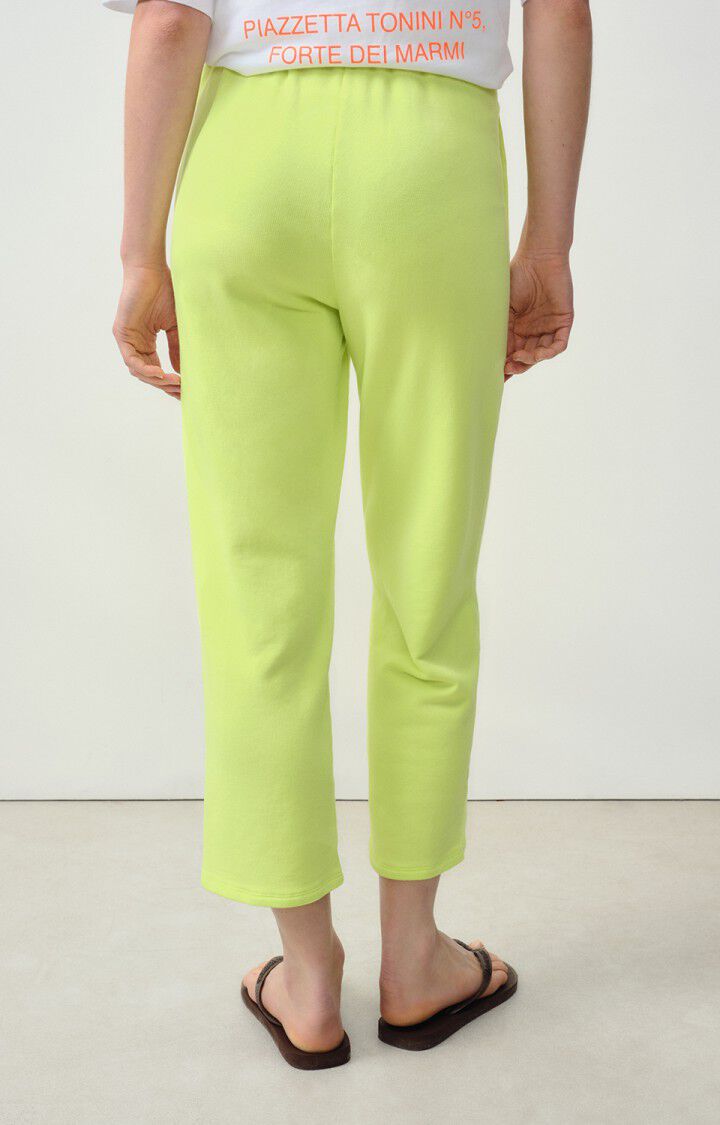 American Vintage Jogging Femme Hapylife - JAUNE FLUO Jaune - E24