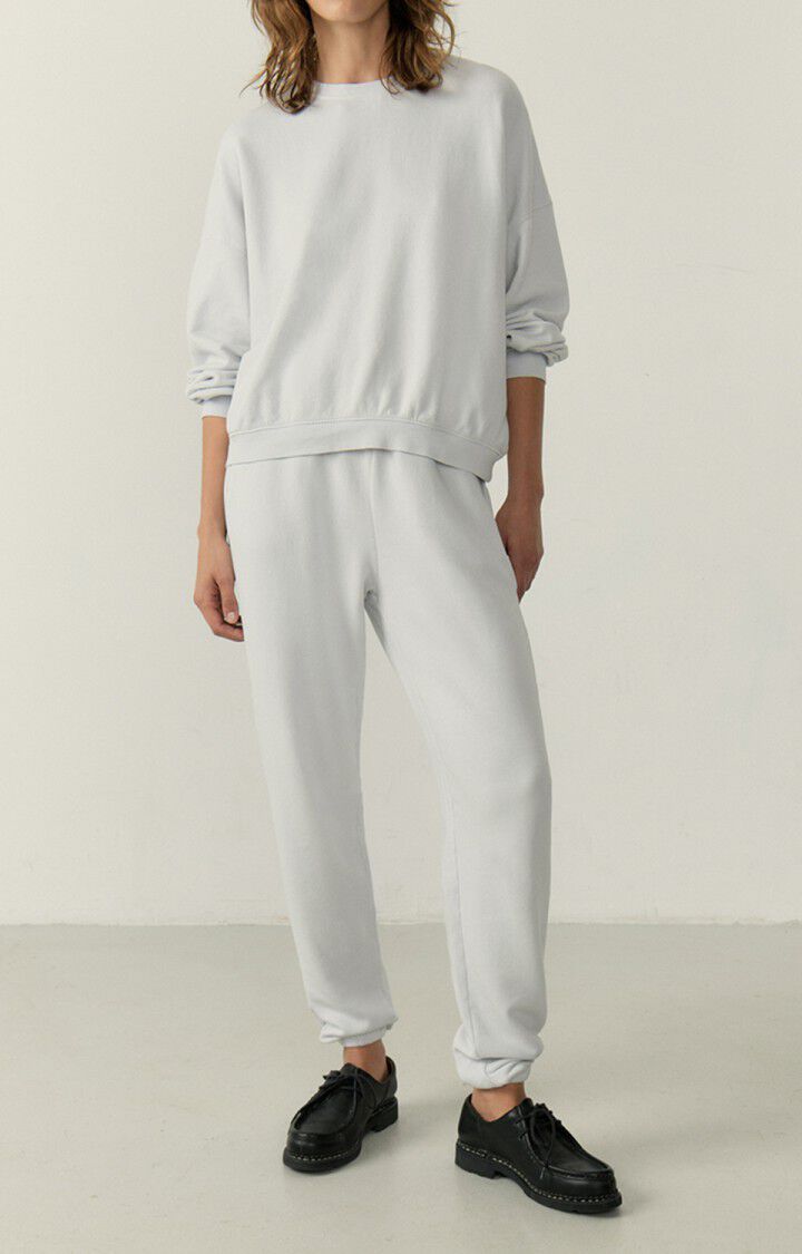 american vintage Jogging femme Hapylife - NUAGE VINTAGE Blanc - E23
