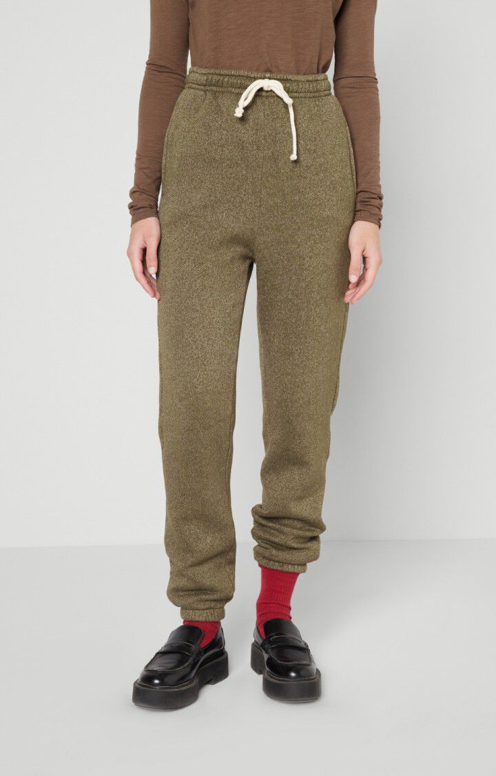 american vintage Jogging femme Ikatown - KAKI VINTAGE Vert - H22