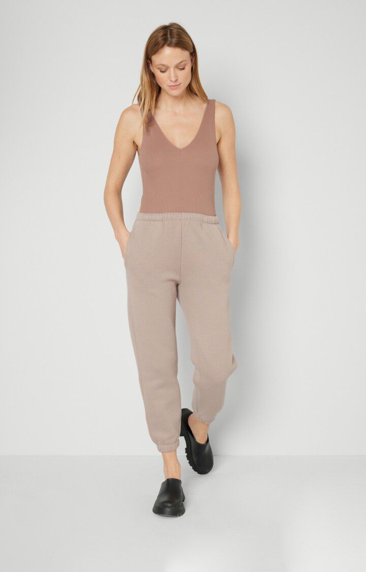 American Vintage Jogging Femme Ikatown - TAUPE Marron - H21