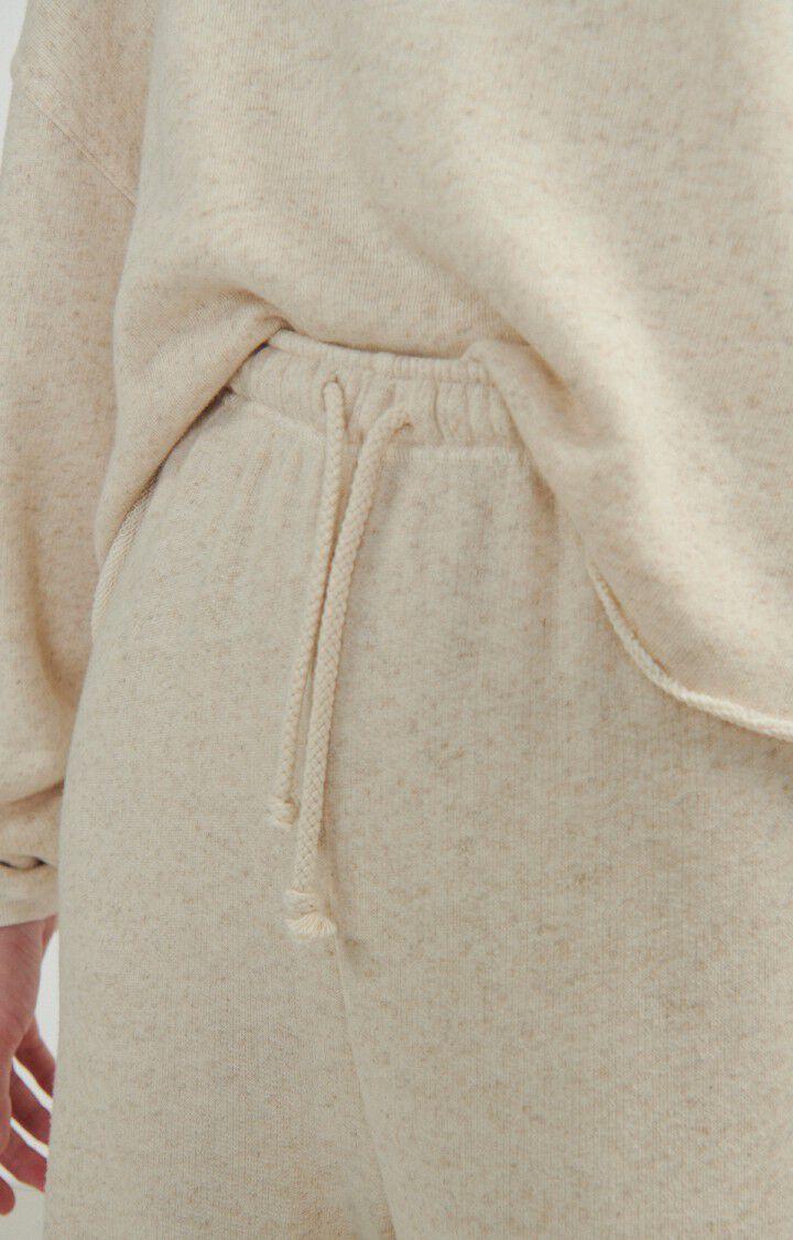 American Vintage Jogging Femme Itonay - ECRU CHINE Beige - E25