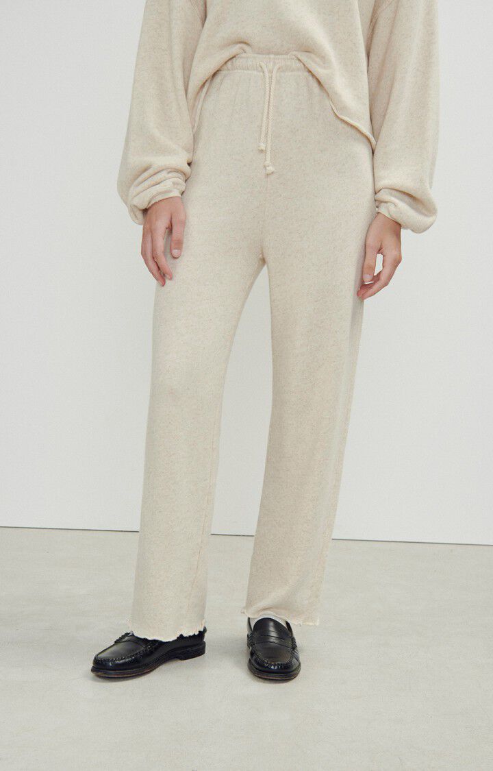 american vintage Jogging femme Itonay - ECRU CHINE Beige - E25