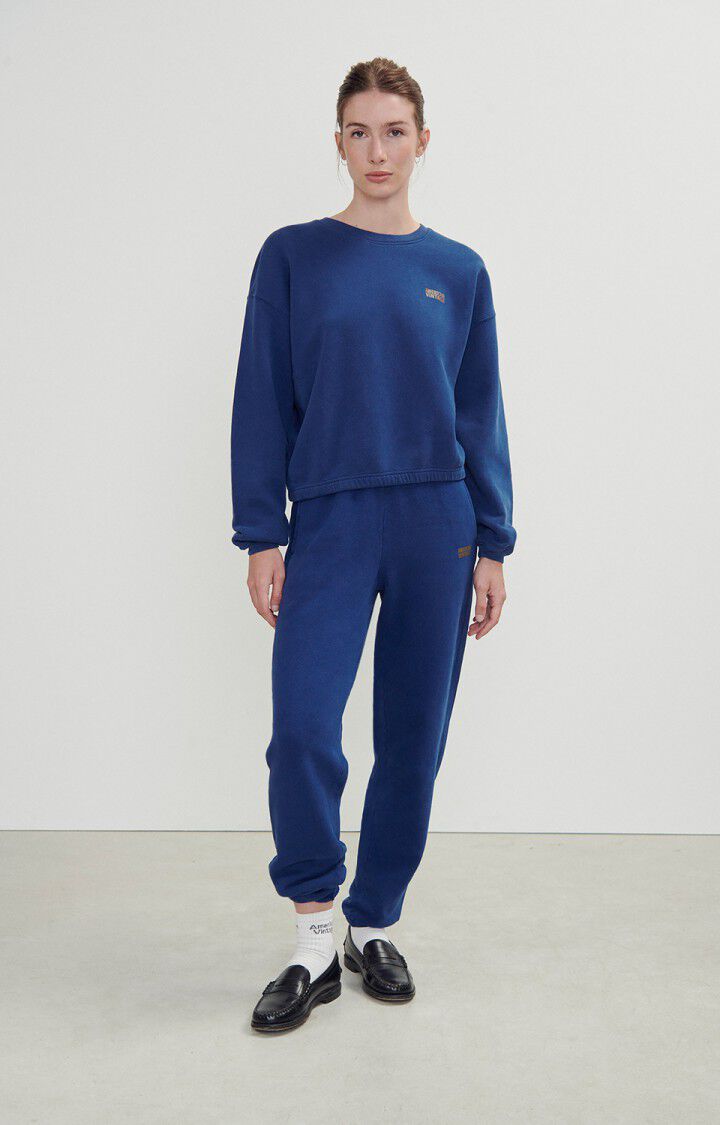 American Vintage Jogging Femme Izubird - ATLANTIQUE VINTAGE Bleu - H23
