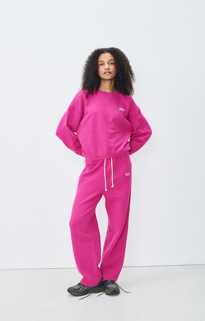 American Vintage Jogging Femme Izubird - BEGONIA VINTAGE Rose - E25
