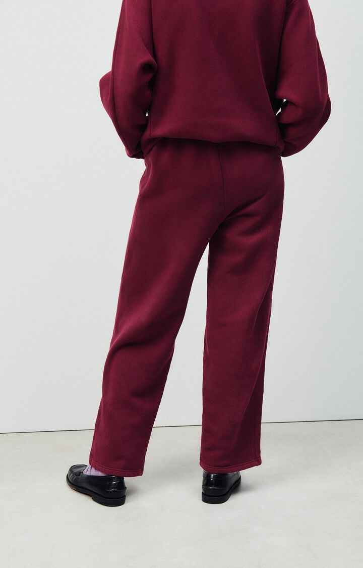 American Vintage Jogging Femme Izubird - BORDEAUX VINTAGE Rouge - E25