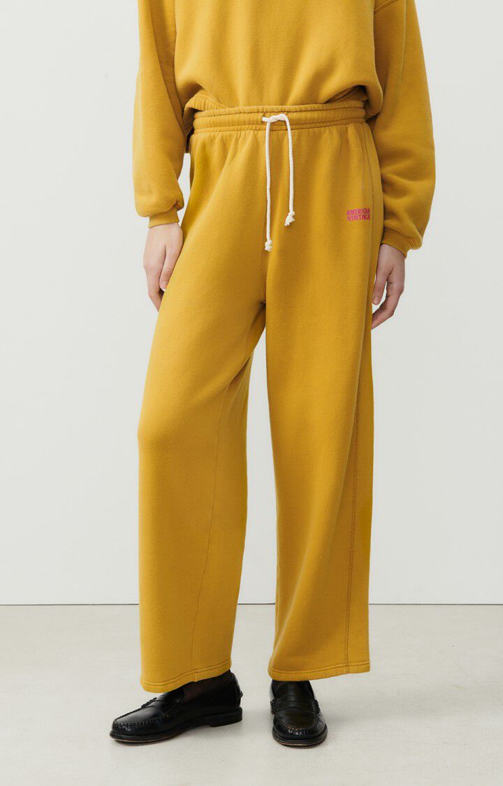 american vintage Jogging femme Izubird - BRONZE VINTAGE Jaune - E24