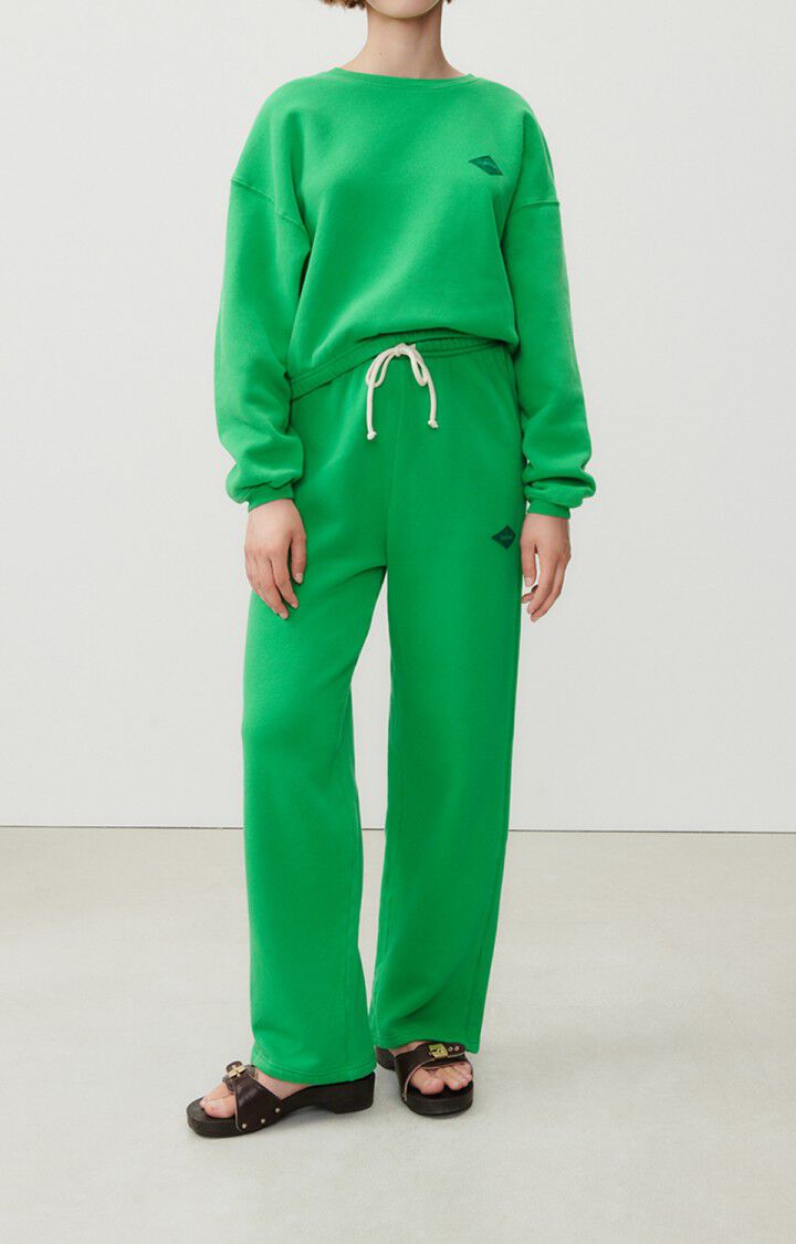 American Vintage Jogging Femme Izubird - CACTUS VINTAGE Vert - E23