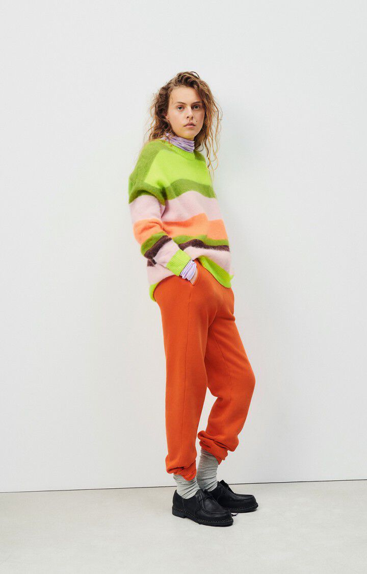American Vintage Jogging Femme Izubird - CITROUILLE VINTAGE Orange - H24