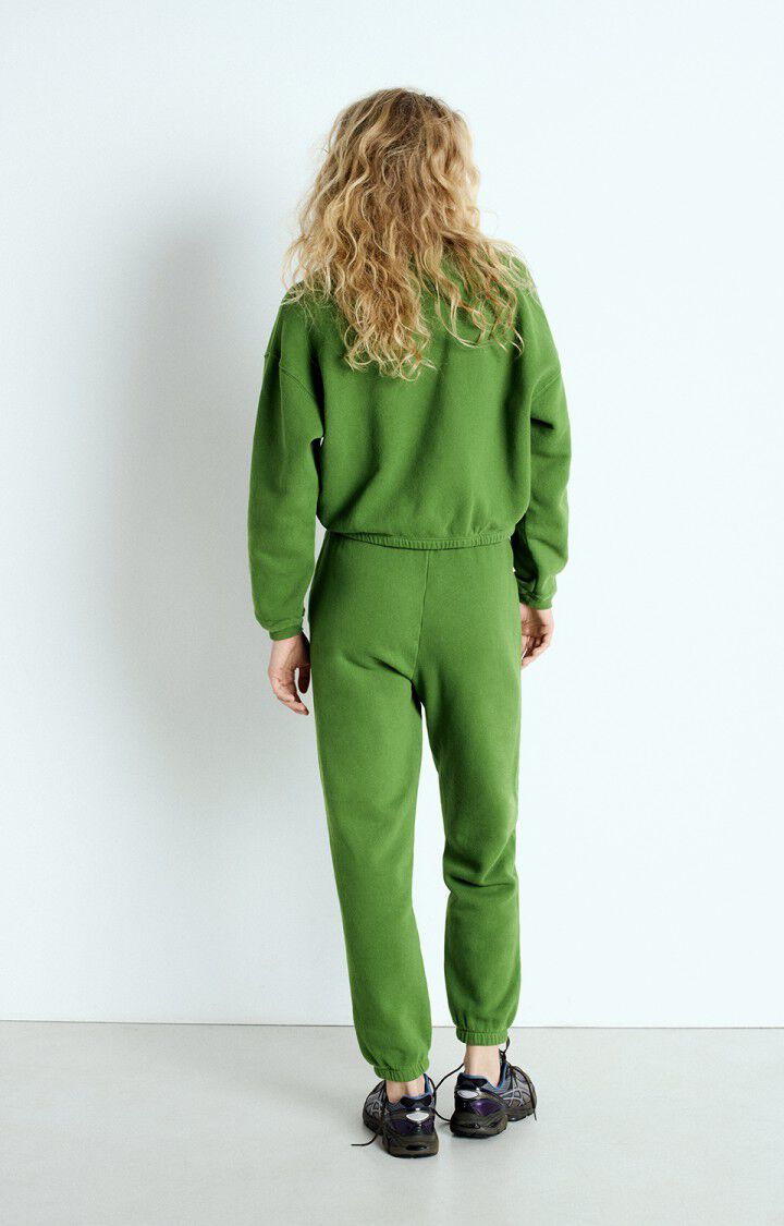 American Vintage Jogging Femme Izubird - GAZON VINTAGE Vert - E25