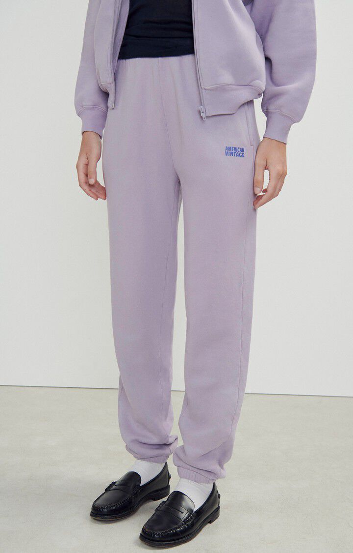 american vintage Jogging femme Izubird - GLYCINE VINTAGE Violet - H23