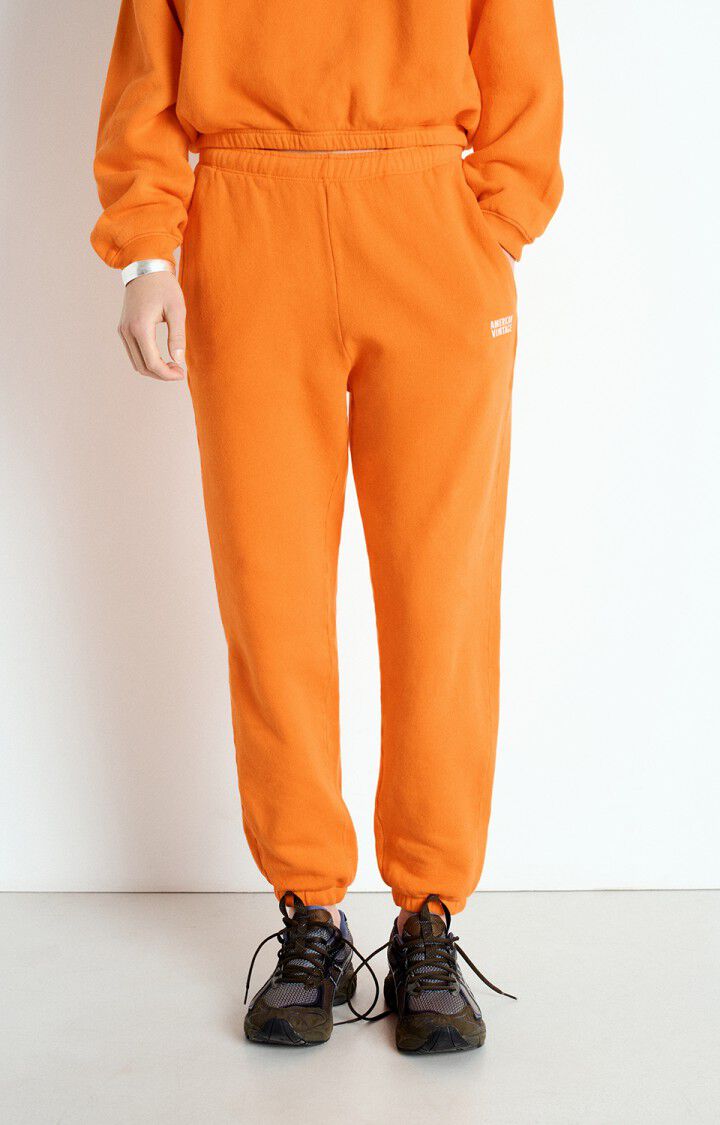 american vintage Jogging femme Izubird - NEFLE FLUO Orange - E25