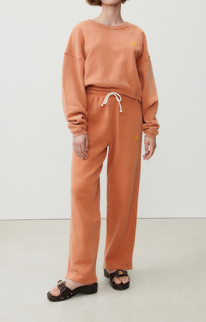 American Vintage Jogging Femme Izubird - NOISETTE VINTAGE Marron - E23