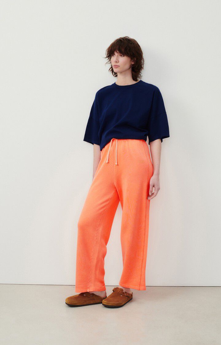 American Vintage Jogging Femme Izubird - ORANGEADE FLUO Orange - E24
