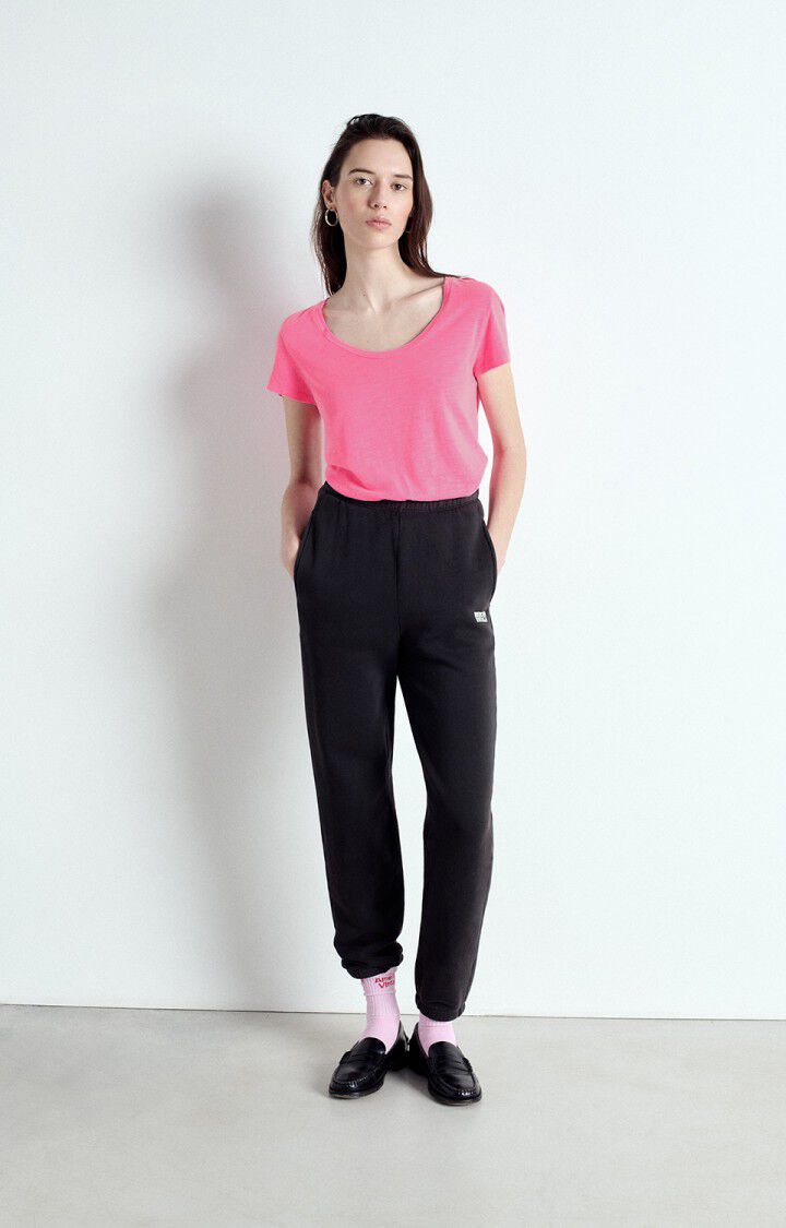 American Vintage Jogging Femme Izubird - REGLISSE VINTAGE Noir - E25