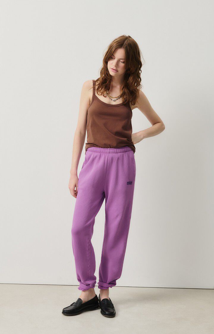 American Vintage Jogging Femme Izubird - ROSE INDIEN VINTAGE Violet - H24