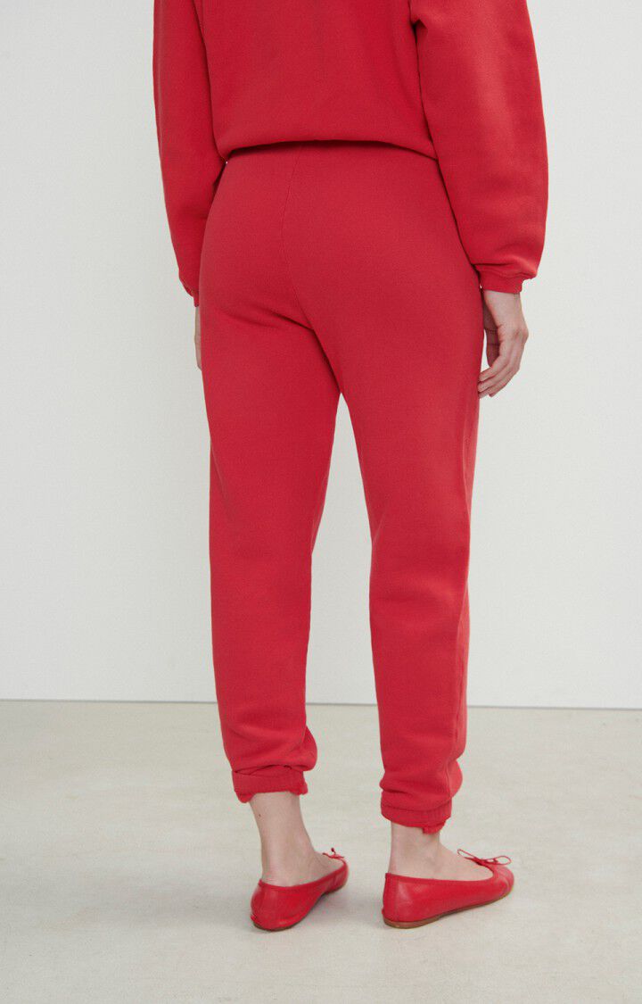 American Vintage Jogging Femme Izubird - SALSA VINTAGE Rouge - H23