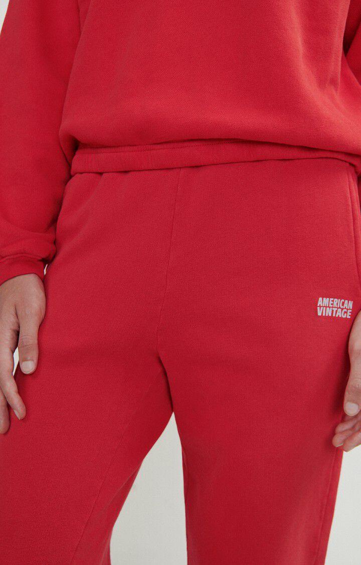 American Vintage Jogging Femme Izubird - SALSA VINTAGE Rouge - H23